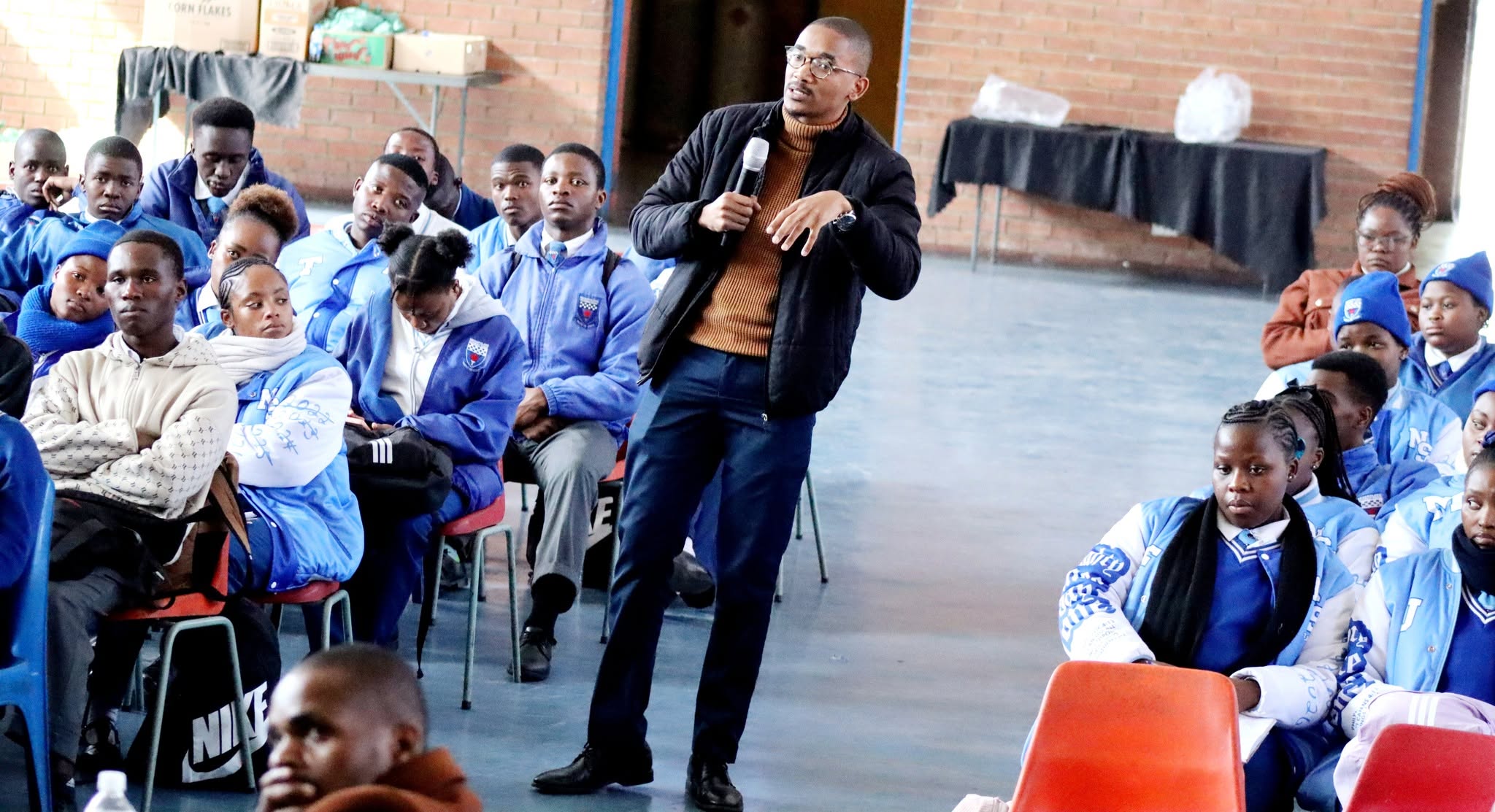 FEZILE DABI DM INSPIRES THE NEXT GENERATION OF GIS PROFESSIONALS!